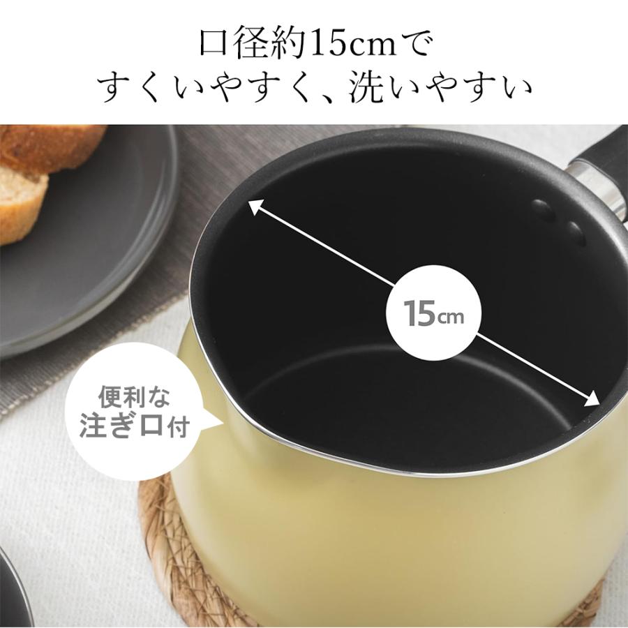 ◇ Queen◇調理器具◇鍋◇蓋◇6点セット◇ マルチポット IH対応 1台6役 片手鍋 1.9L やかん ケトル ふた付き 蓋