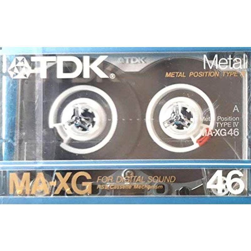 TDK MA-XG メタルカセットテープ 46分 60分 2個セット 世界最高峰-