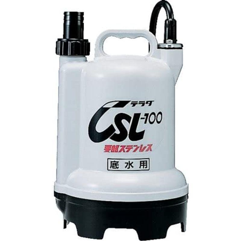 寺田　要部ステンレス水中ポンプ　底水用　50Hｚ　CSL100L5