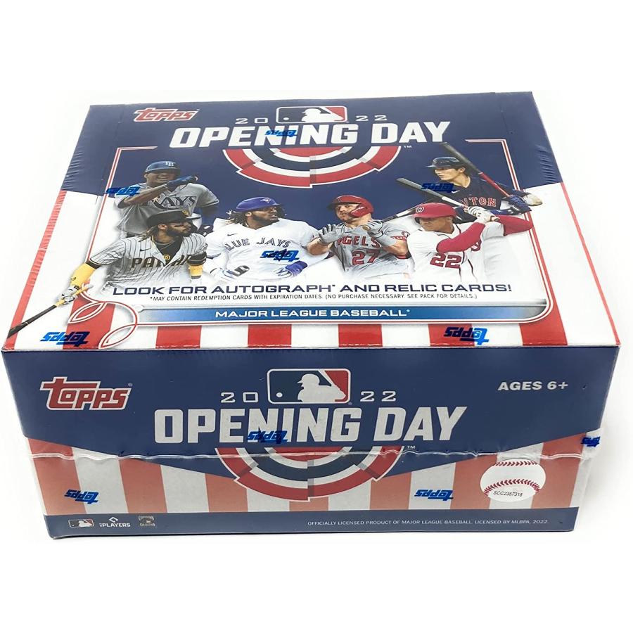 MLB 2022 Topps Opening Day Baseball Hobby Box トップス オープニングデイ ベースボール カード ホビーボックス 輸入品 YA0591529