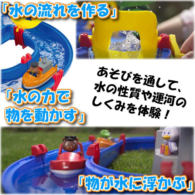 水遊び おもちゃ アクアプレイ マウンテンレイク AquaPlay MOUNTAIN LAKE 知育玩具 ベランダ 庭 冒険 キッズ 夏 湖 山 水路 ボート 船 橋 洞窟 トンネル 輸入品 アクアプレイ AquaPlay