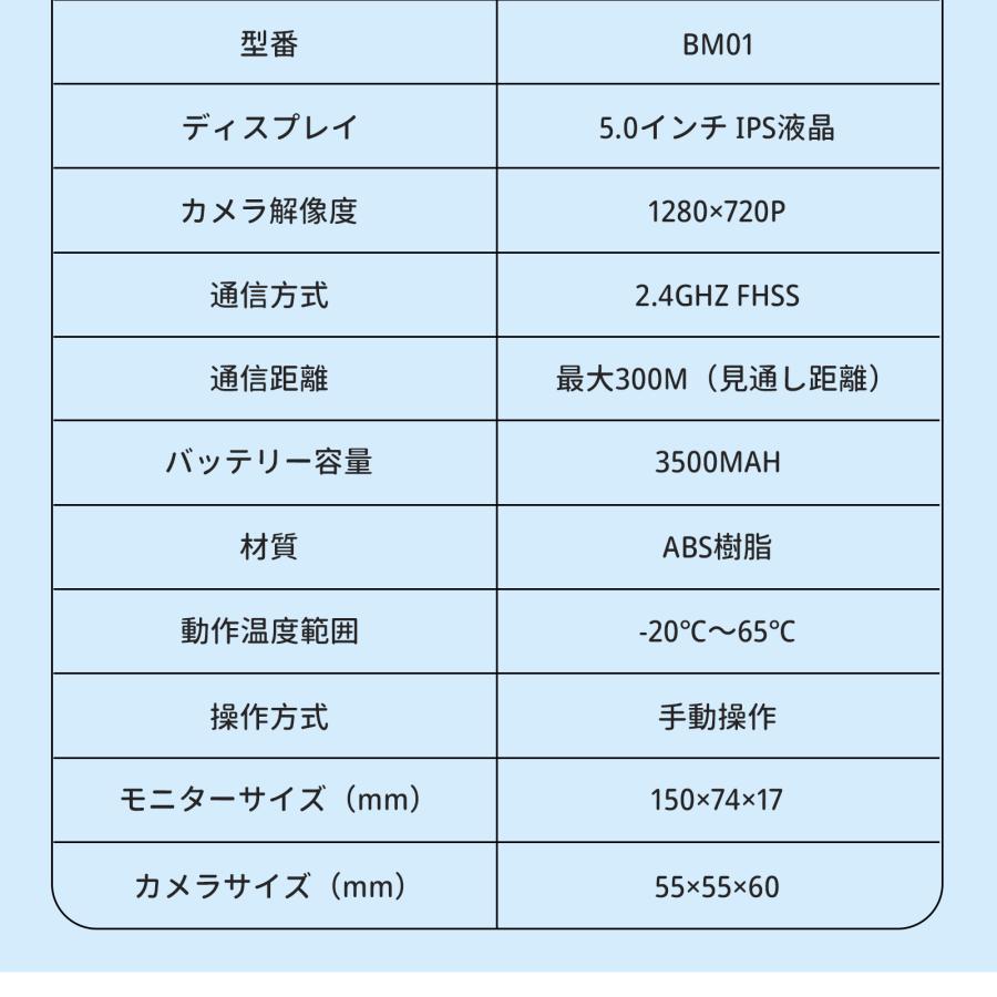 【1年保証】ベビーモニター ベビーカメラ 3.5インチIPS高画質 ナイトビジョン 温度警報 VOX機能 双方向通話 録画 microSD対応 bm02 GU MODE |  | 14