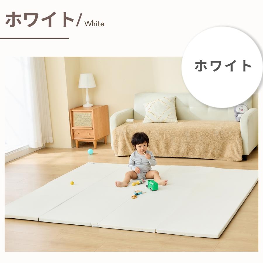 プレイマット 180 200cm 厚さ4cm 折りたたみ 赤ちゃん ベビーマット