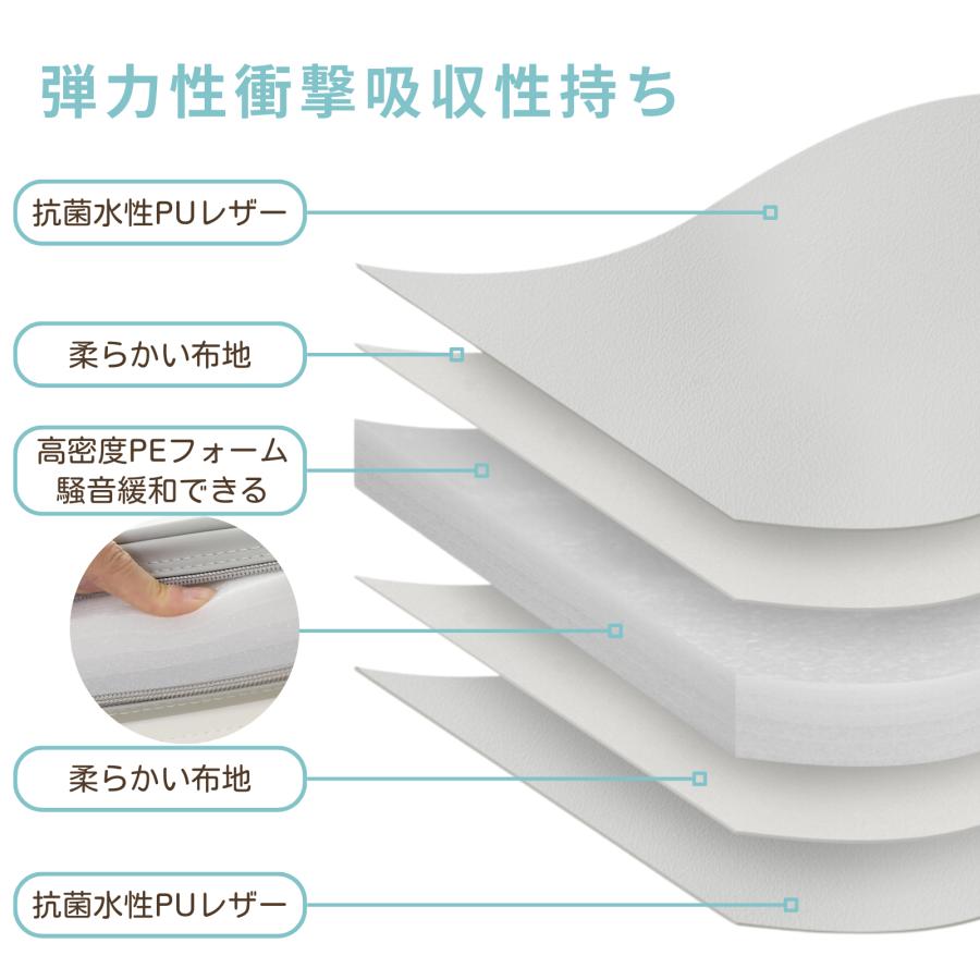 プレイマット GU MODE 折りたたみ 赤ちゃん ベビーマット 床暖房対応 クッションマット 厚手 防水 お昼寝 防音  安全認証済 厚み3cm 爆買 |  | 11