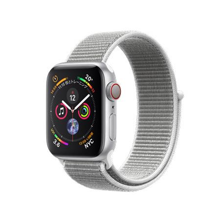 Apple Watch Series 4 GPS+Cellularモデル 44mm MTX42J/A  [ゴールドステンレススチールケース/ストーンスポーツバンド] スマホ、タブレット、パソコン 国内正規流通品