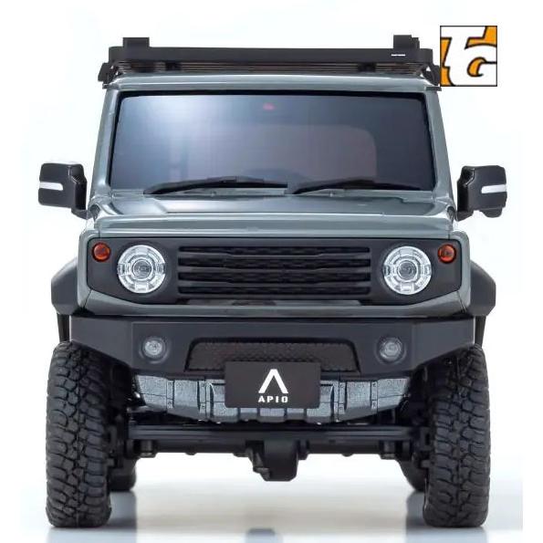 京商 ラジオコントロール 電動 クローリングカー ミニッツ4×4 レディセット スズキ ジムニーシエラ APIO JIMNY TS4 ミディアムグレー 32535G｜topgear-web｜03