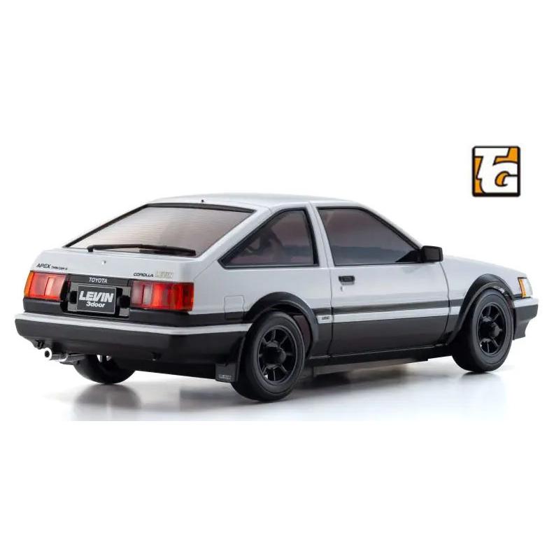 京商 ラジオコントロール ミニッツAWD トヨタ カローラレビン AE86 ホワイト/ブラック 32641WBK | 京商 | 02