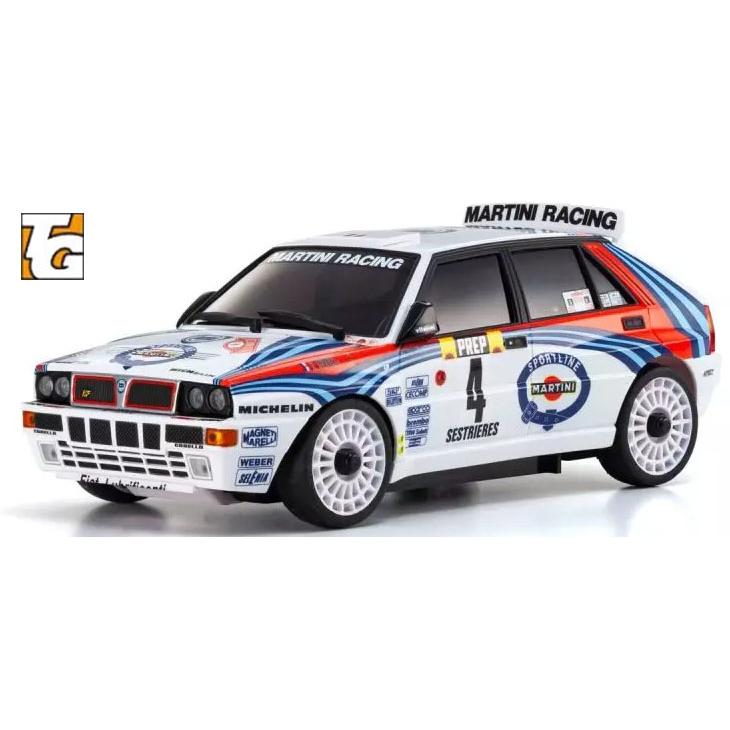 京商 ミニッツAWD ランチア デルタ No.4 1992 モンテカルロラリー 優勝