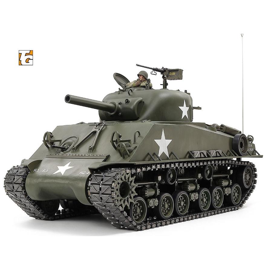 ラジコン戦車シャーマン1\16サイズ 京商？タミヤ？ タミヤ（TAMIYA） 1/16RC M4シャーマン （105mm榴弾砲搭載型