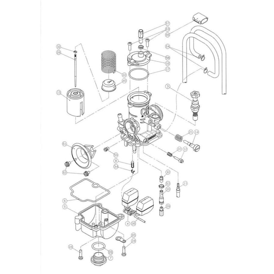 KEIHIN ケーヒン KEIHIN JN CR-MINI用 ジェットニードル CR-MINI用N427