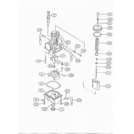 KEIHIN ケーヒン KEIHIN JN ジェットニードル PJ34MX R1467N・R1468N