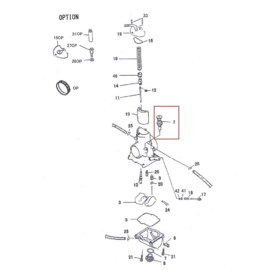 KEIHIN ケーヒン KEIHIN PWM38(S55A0) 2サイクル専用キャブレター