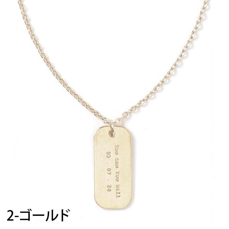 ネックレス メンズ レディース アクセサリー プレート コイン