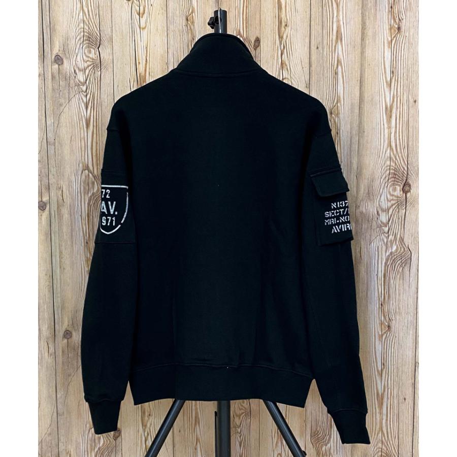 AVIREX（アヴィレックス） FATIGUE STAND ZIP スウェット 783-3930011