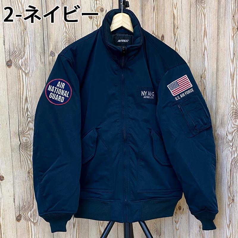 AVIREX アヴィレックス NEWYORK A.N.G JACKET 106RW ニューヨーク エアーナショナルガード CWU ミリタリー ジャケット 中綿 アウター ブルゾン アビレックス｜topism｜09