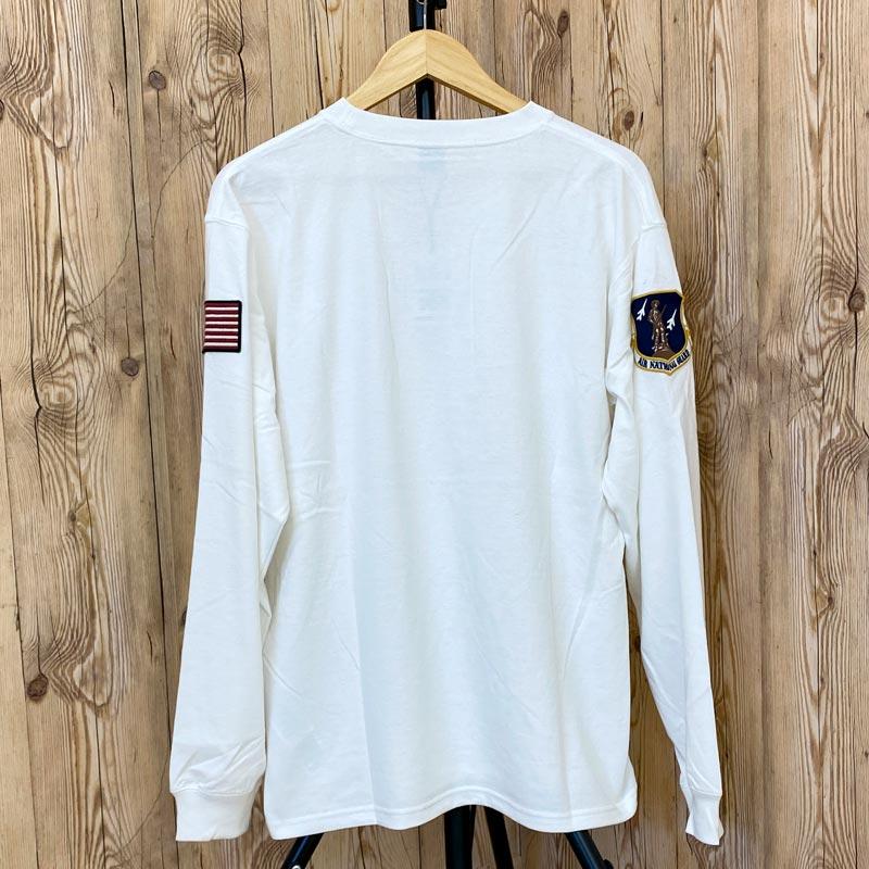 AVIREX アヴィレックス N.Y. A.N.G PATCH ロングTシャツ ロンT AVIREX アヴィレックス N.Y. A.N.G PATCH ロングTシャツ ロンT