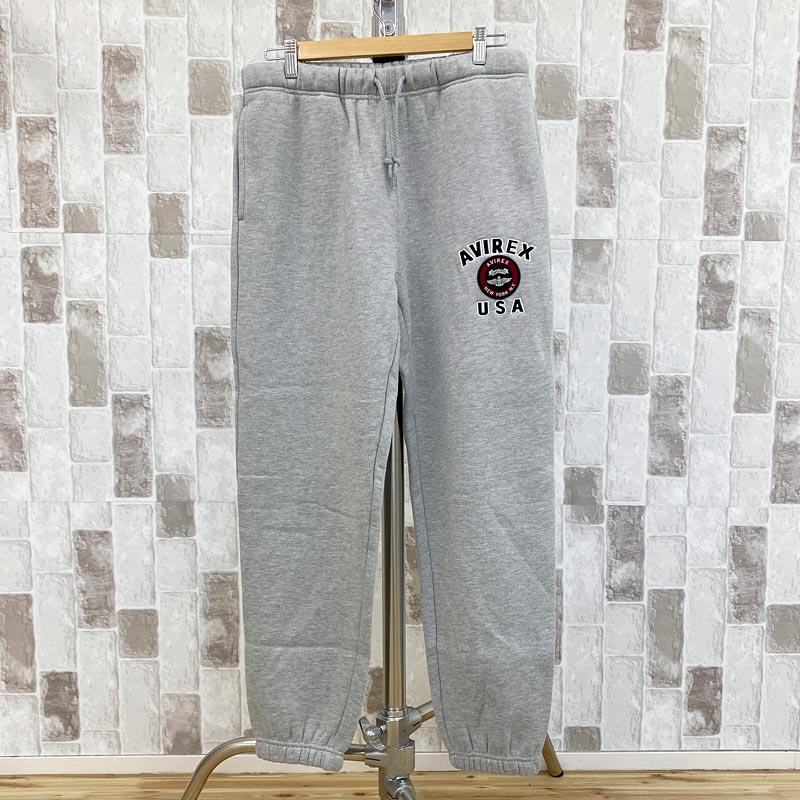 AVIREX アヴィレックス VARSITY LOGO SWEAT PANTS バーシティ AVIREX アヴィレックス VARSITY LOGO SWEAT PANTS バーシティ