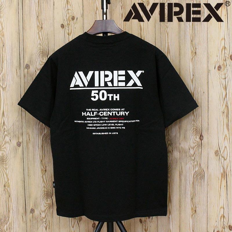 AVIREX（アヴィレックス） 50th Anniversary T-SHIRT 半袖Tシャツ 783