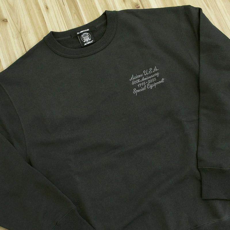 AVIREX（アヴィレックス） 50th VARSITY CREWNECK SWEAT 783-5253004