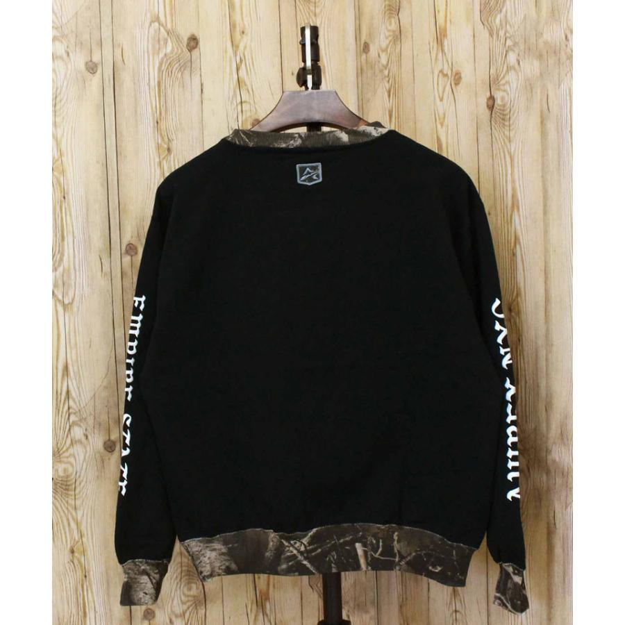 AVIREX（アヴィレックス） CREW NECK SWEAT 'REAL TREE CAMO' クルー