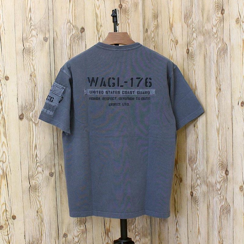 AVIREX（アヴィレックス） FADED S/S MIL. PKT TEE 783-6134005