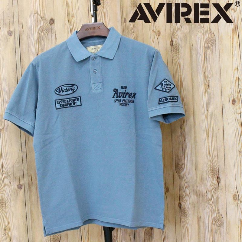AVIREX（アヴィレックス） エアレーシング クラブ ポロシャツ AIR 