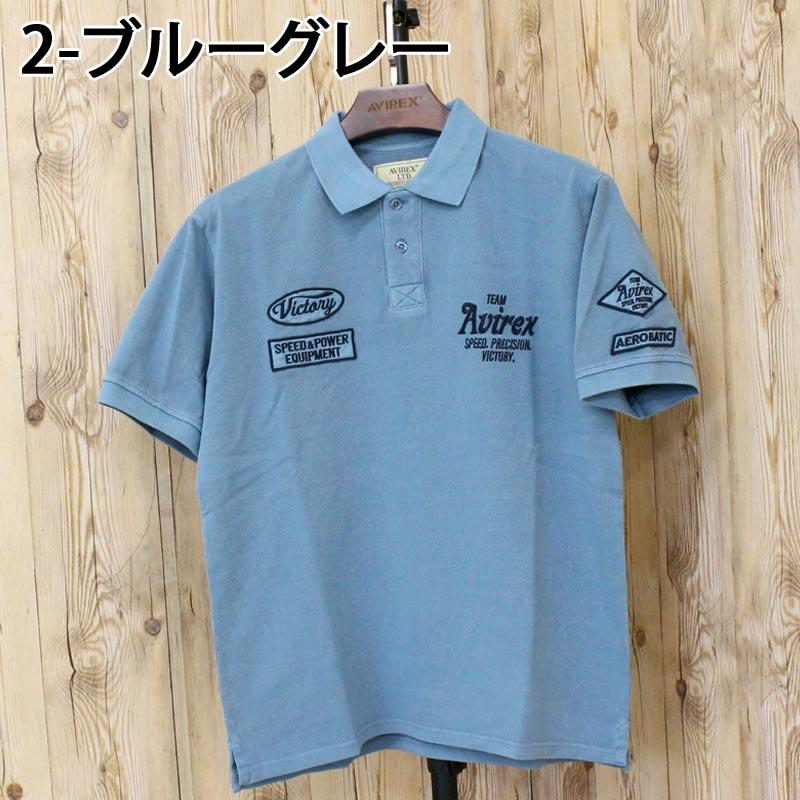 AVIREX（アヴィレックス） エアレーシング クラブ ポロシャツ AIR