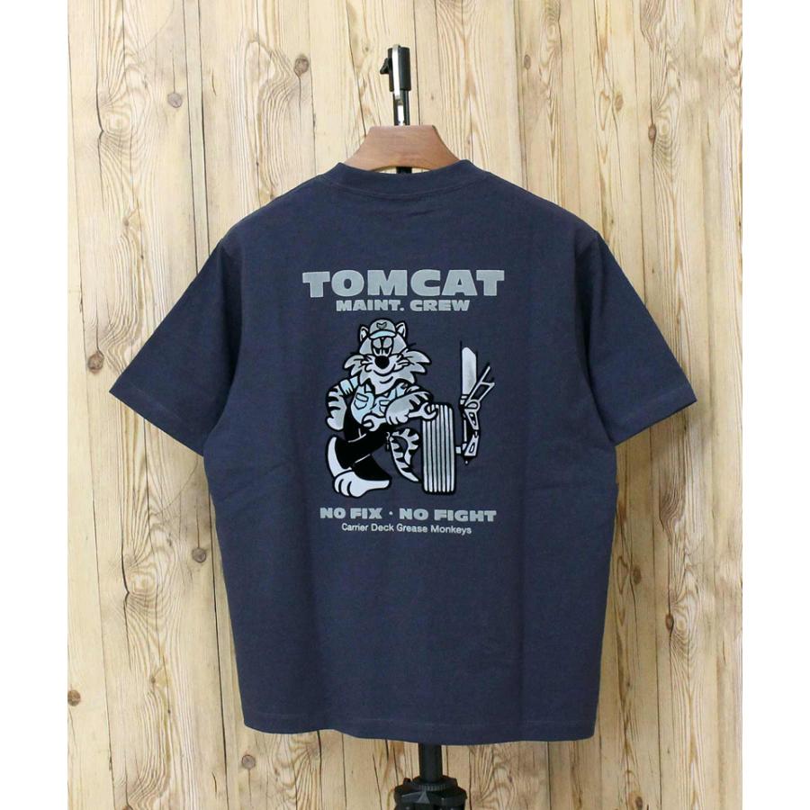 AVIREX（アヴィレックス） U.S. NAVY TOMCAT FLOCKY T-SHIRT トム