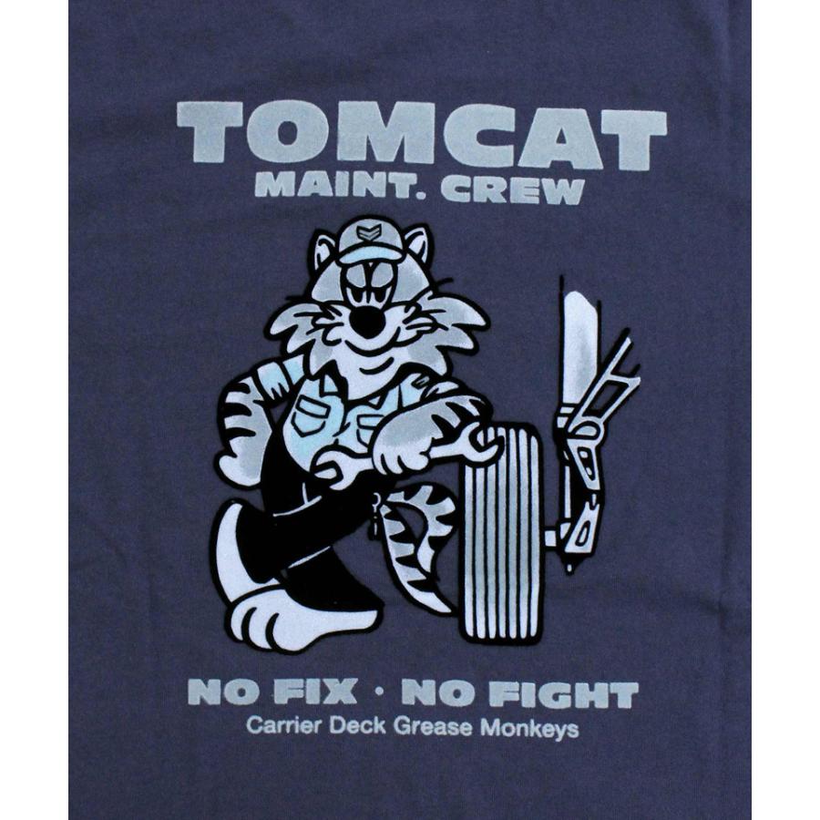 AVIREX（アヴィレックス） U.S. NAVY TOMCAT FLOCKY T-SHIRT トム