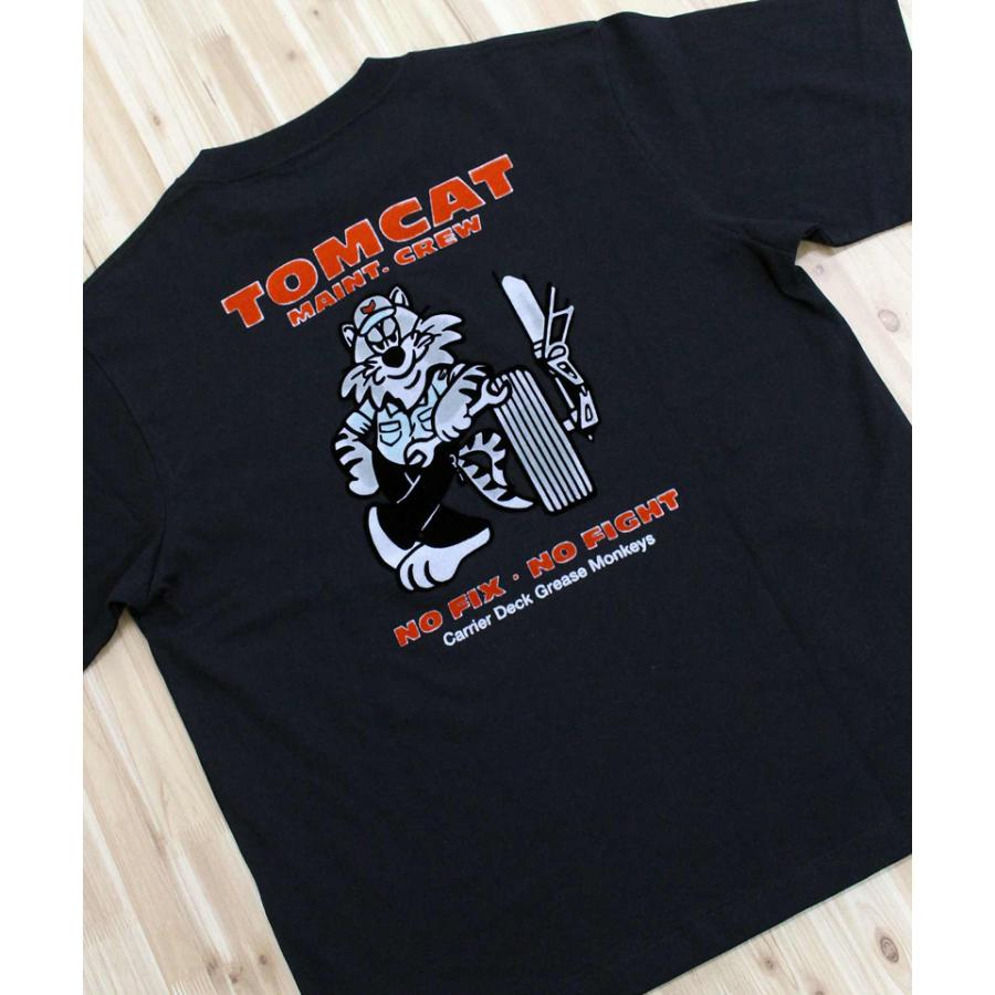 AVIREX（アヴィレックス） U.S. NAVY TOMCAT FLOCKY T-SHIRT トム