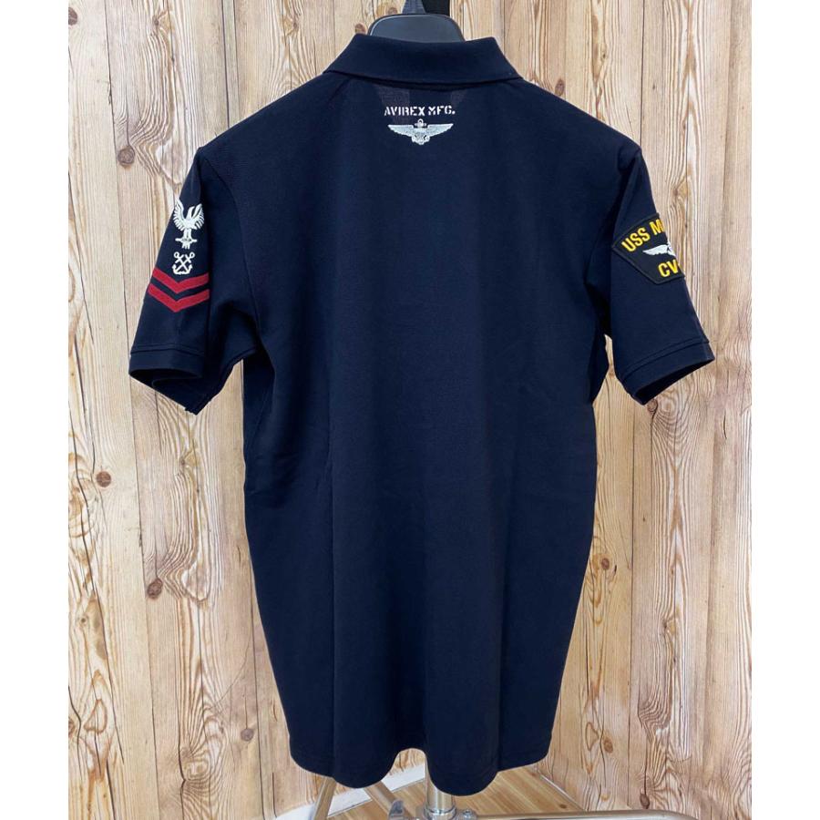 新品 アヴィレックス ロゴ総柄 速乾ストレッチ 半袖 モックネックシャツ M 紺 新品 アヴィレックス ロゴ総柄 速乾ストレッチ 半袖 モック