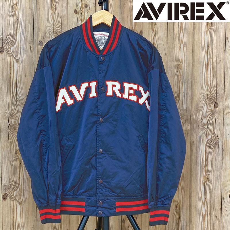 AVIREX（アヴィレックス） CP SATIN STADIUM JACKET ミリタリー サテン 