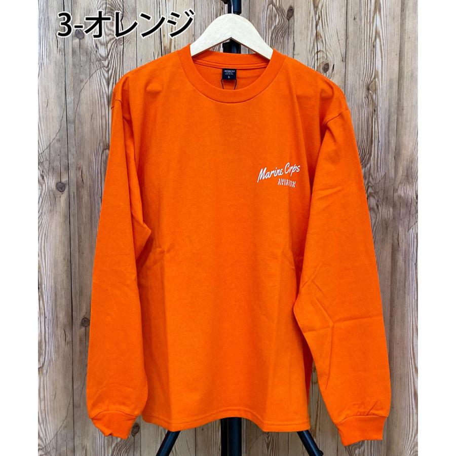 AVIREX アヴィレックス PURPLE FOXES ロングTシャツ 長袖Tシャツ ロンT 長袖トップス メンズ ブランド｜topism｜14