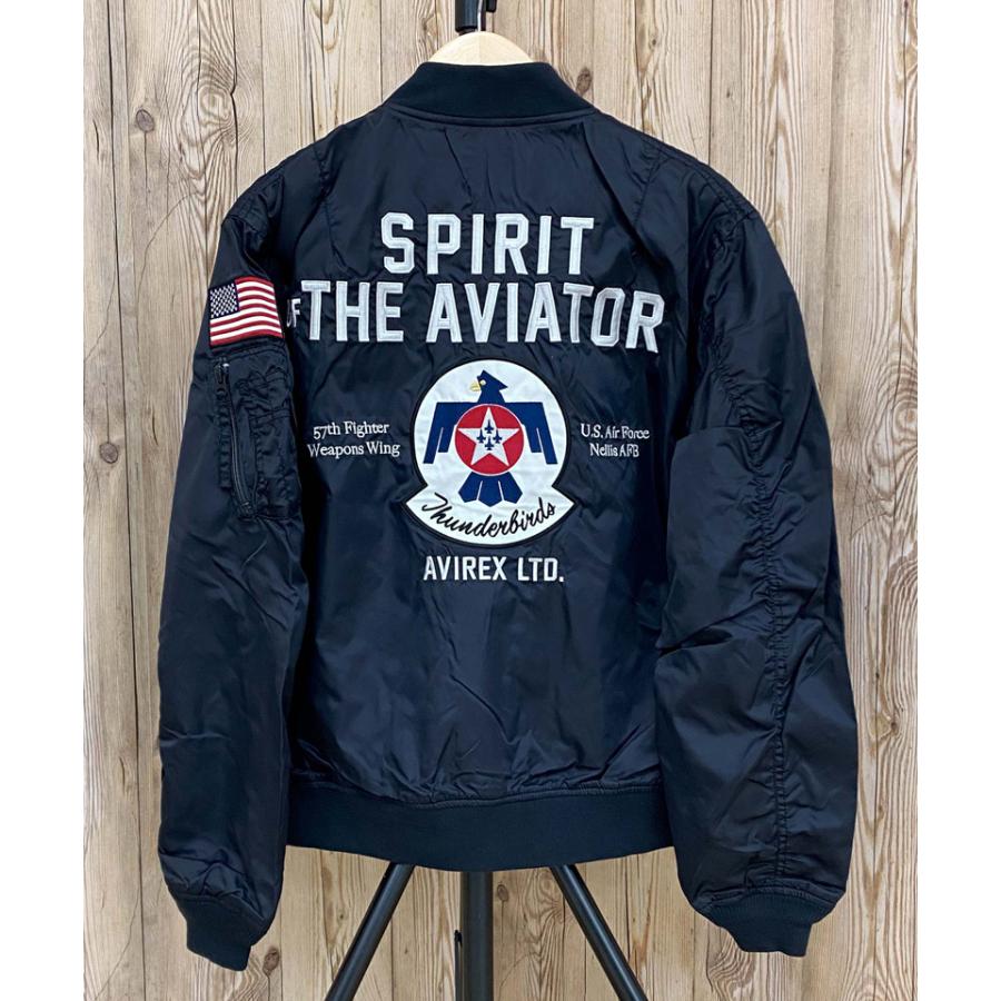AVIREX アヴィレックス UTILITY MA-1 THUNDERBIRDS フライト AVIREX アヴィレックス UTILITY MA-1 THUNDERBIRDS フライト