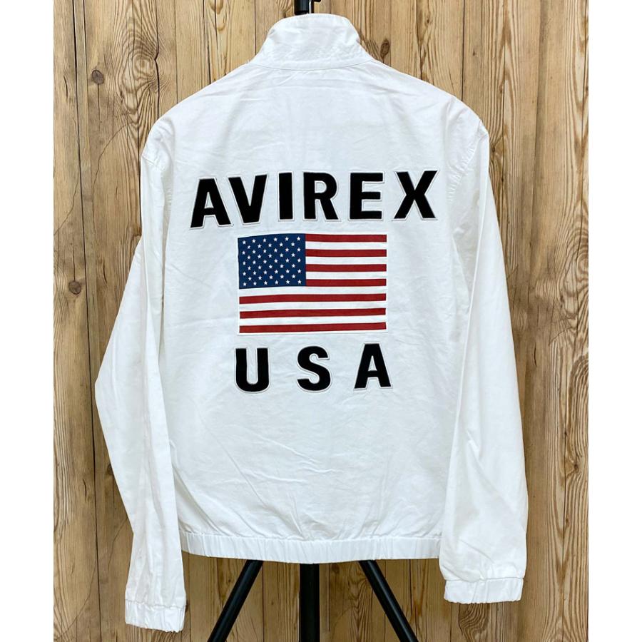 AVIREX アヴィレックス STAND FULL ZIP JACKET U.S. FLAG ジャケット アウター ブルゾン スタンドフルジップ メンズ ブランド｜topism｜05