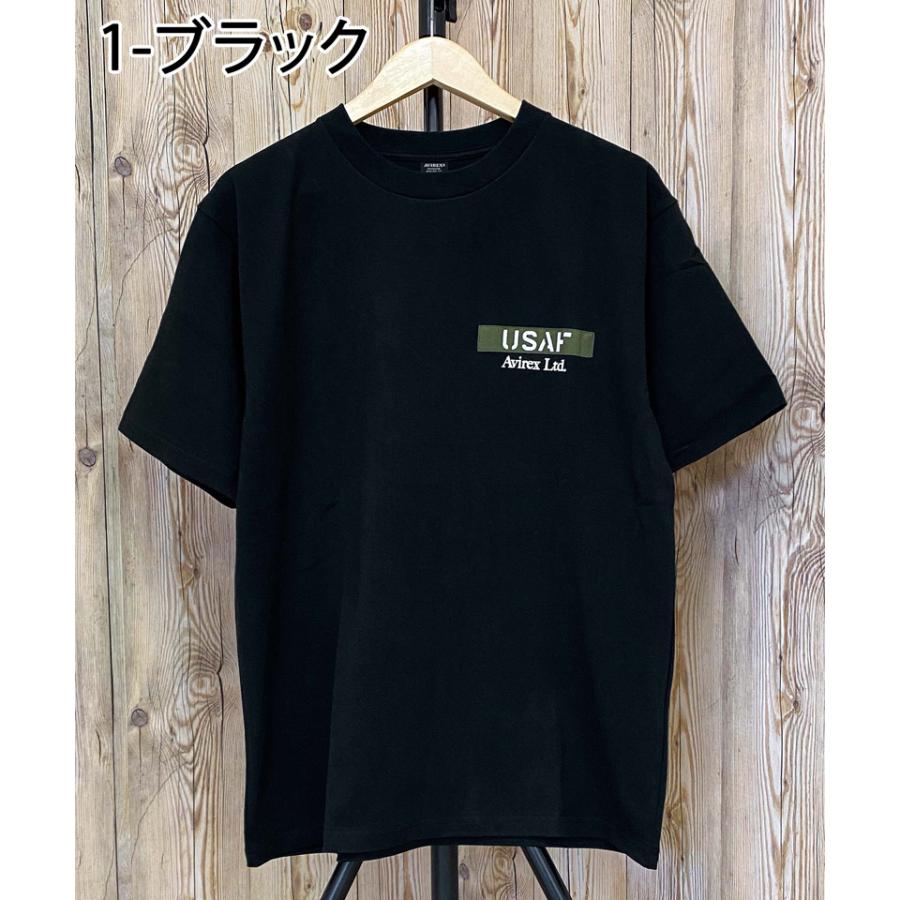 AVIREX アヴィレックス USAF THUNDERBIRDS 半袖Tシャツ トップス メンズブランド｜topism｜05