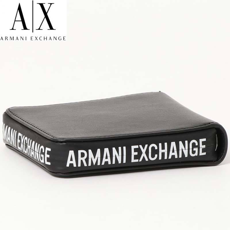 ARMANI EXCHANGE アルマーニエクスチェンジ AX ロゴデザイン 2つ折り
