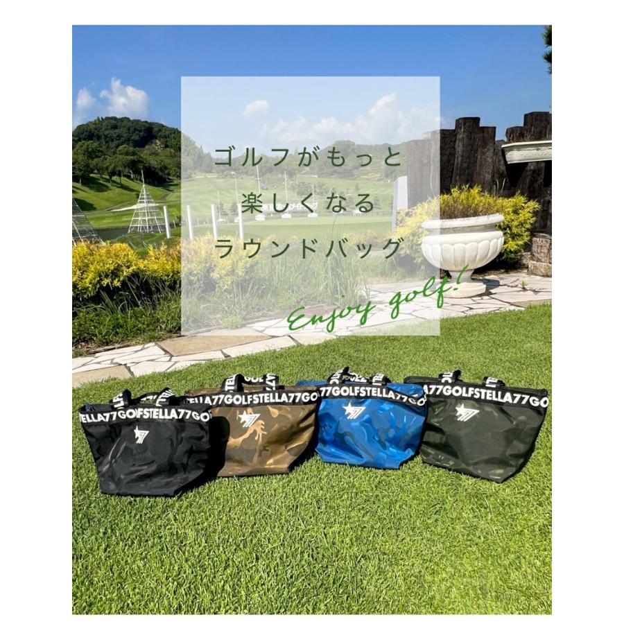 STELLA77GOLF カートバッグ ラウンドバッグ ゴルフ メンズ レディース