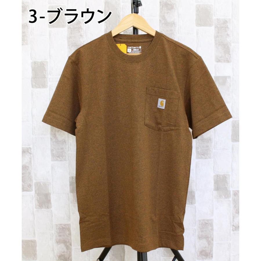 Carhartt カーハート ルーズフィット Cグラフィック バックプリント ポケット付き 半袖Tシャツ メンズ トップス｜topism｜13