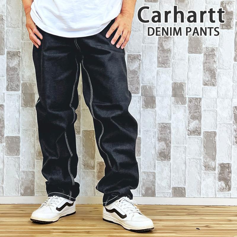 Carhartt カーハート WIP リラックスストレートワークデニム Carhartt カーハート WIP リラックスストレートワークデニム