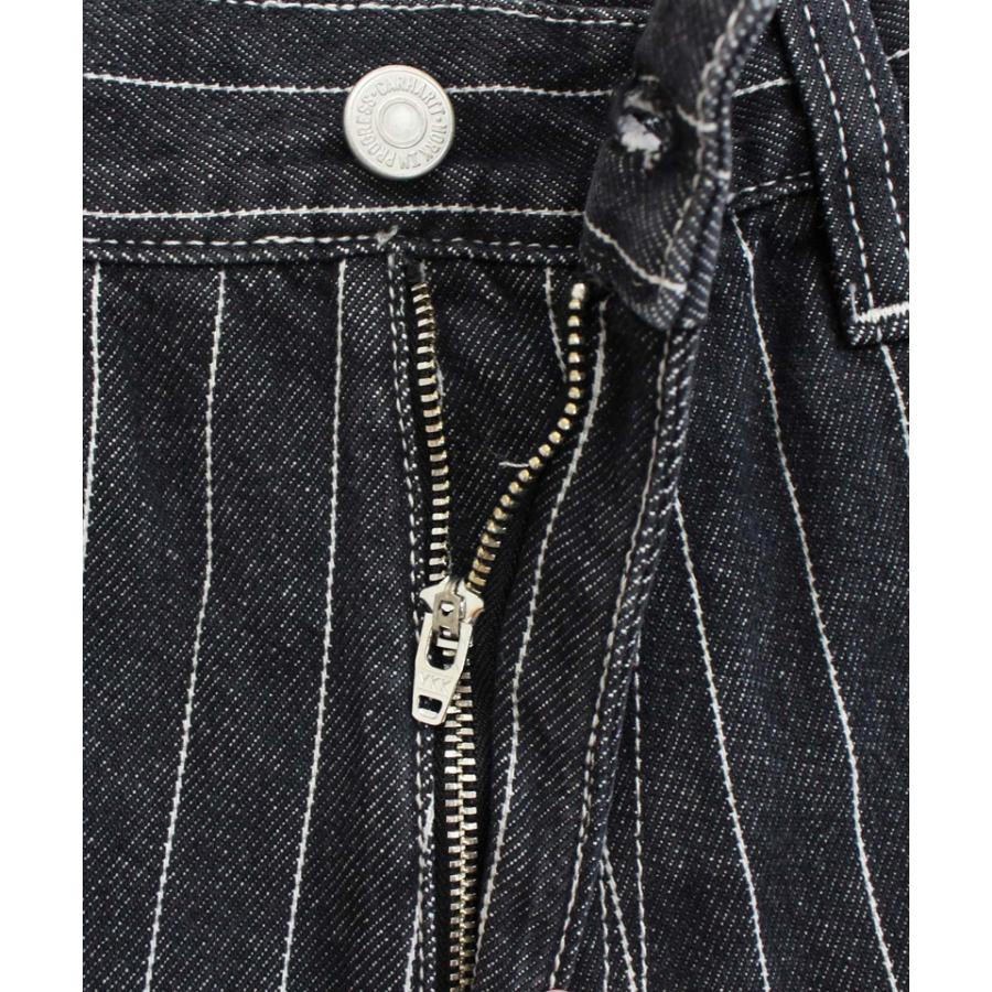 Carhartt（カーハート） WIP ヒッコリーストライプ テーパード ワイド