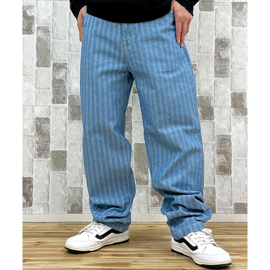 Carhartt カーハート WIP ヘリンボーンデニム メナード パンツ Menard Pant ダブリューアイピー デニムパンツ ウォッシュ WIP I033579 メンズ ブランドの画像