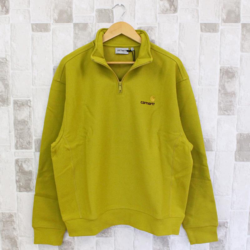 Carhartt（カーハート） WIP ハーフジップ アメリカンスクリプト