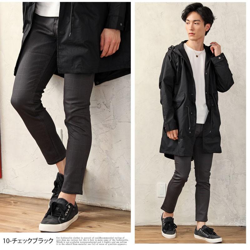 アンクルパンツ メンズ クロップドパンツ スキニーパンツ チノパン ボトムス スリム ストレッチ アンクル丈 伸縮 メンズファッション ゴルフウェア｜topism｜22