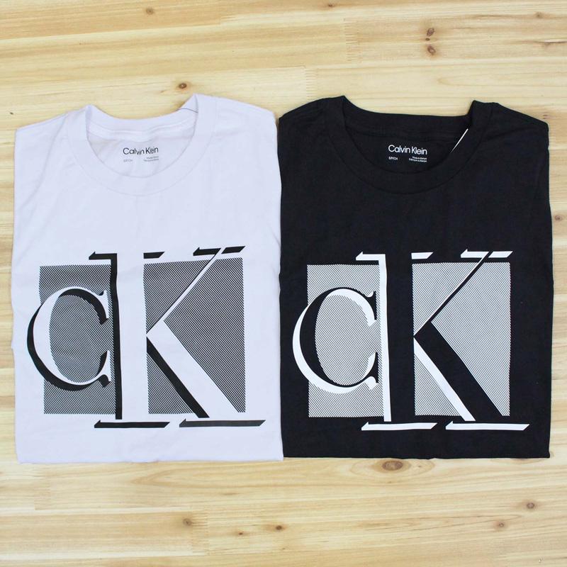 Calvin Klein カルバンクライン CK ビッグロゴクルーネックTシャツ メンズ ブランド｜topism｜04