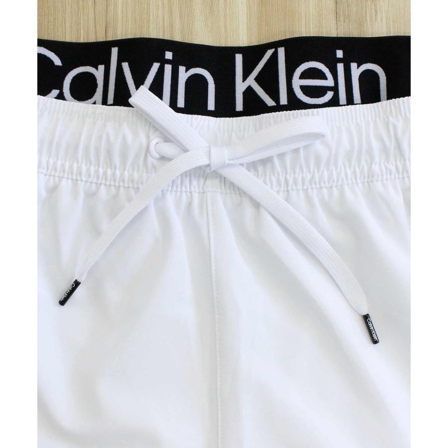 Calvin Klein カルバンクライン CK ボクサーインナー付き ワンポイントロゴサーフパンツ ボードショーツ 海パン 水着 メンズ スイムウェア 海水パンツ CB4DSM33_16