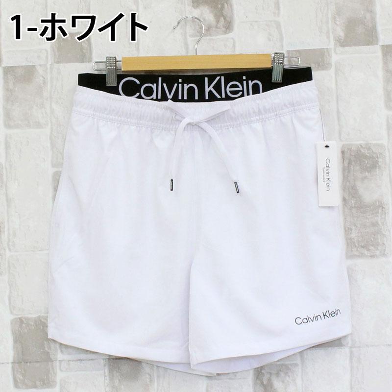 Calvin Klein カルバンクライン CK ボクサーインナー付き ワンポイントロゴサーフパンツ ボードショーツ 海パン 水着 メンズ スイムウェア 海水パンツ CB4DSM33_5