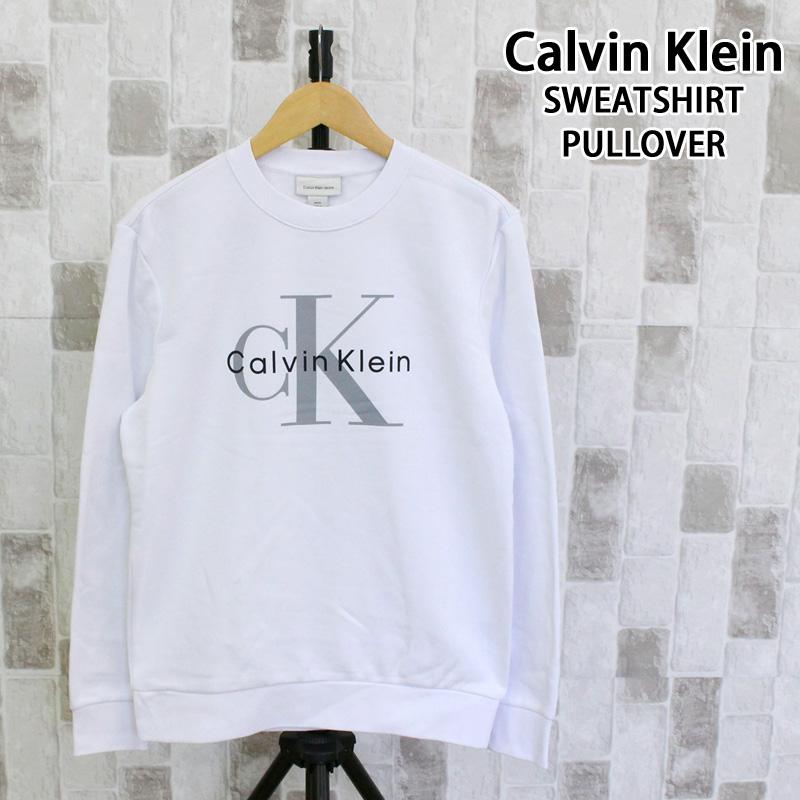 送料無料   カルバンクライン CK モノグラムロゴ スウェット クルーネック MONOLOGO FLEECE CREW NECK 40BM801 メンズ ブランド Calvin Klein（カルバン・クライン） CK モノグラムロゴ スウェット