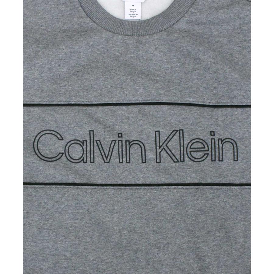 Calvin Klein カルバンクライン CK アイコニック ロゴ パイピング クルーネック スウェットシャツ 40J6242 メンズ ブランド_11