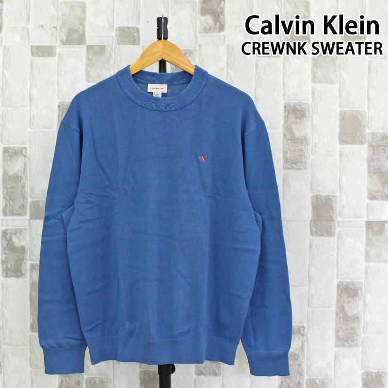 送料無料   カルバンクライン CK コットンイージーフィットクルーネックセーター ニット LS COTTON EASY FIT CREWNK SWEATER 4RC309G メンズ ブランド Calvin Klein（カルバン・クライン） CK コットンイージーフィット
